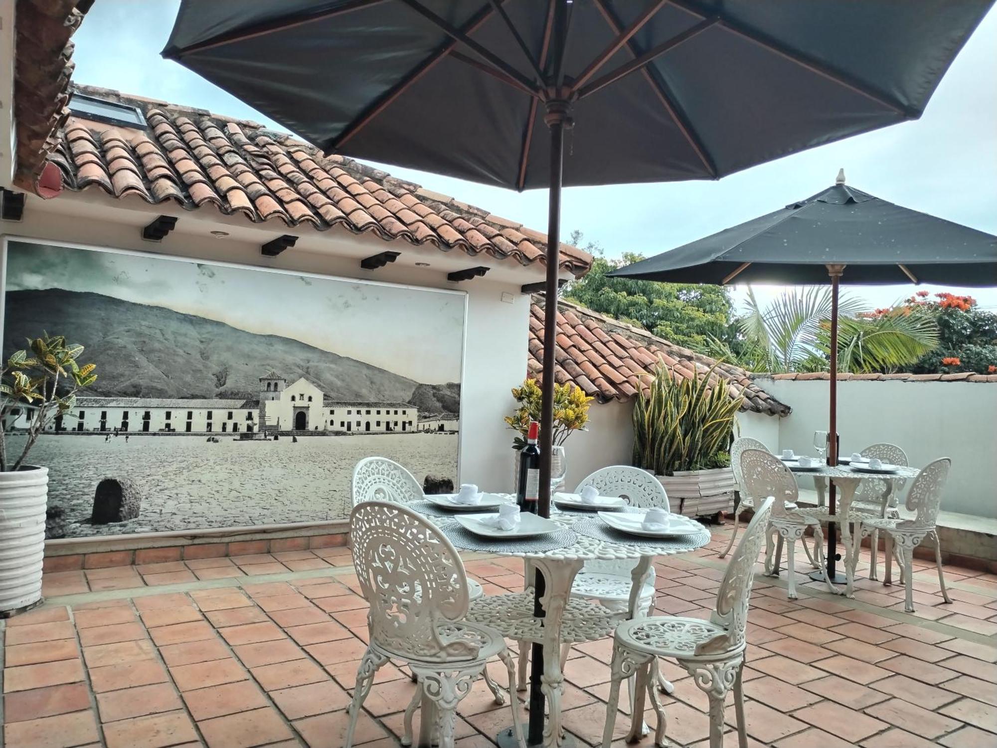 Santa Maria De Leyva Hotel Boutique Villa de Leyva Bagian luar foto