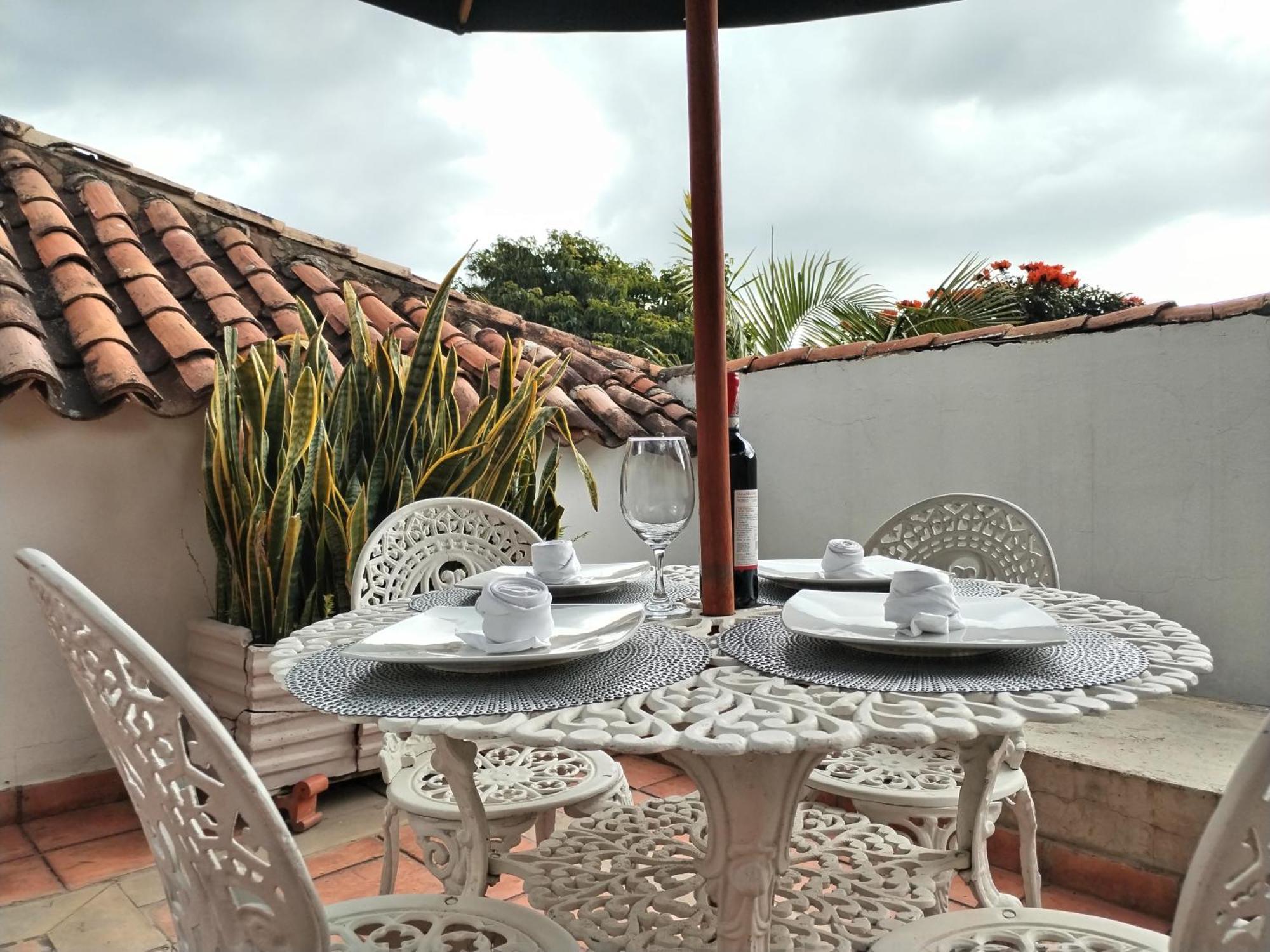 Santa Maria De Leyva Hotel Boutique Villa de Leyva Bagian luar foto