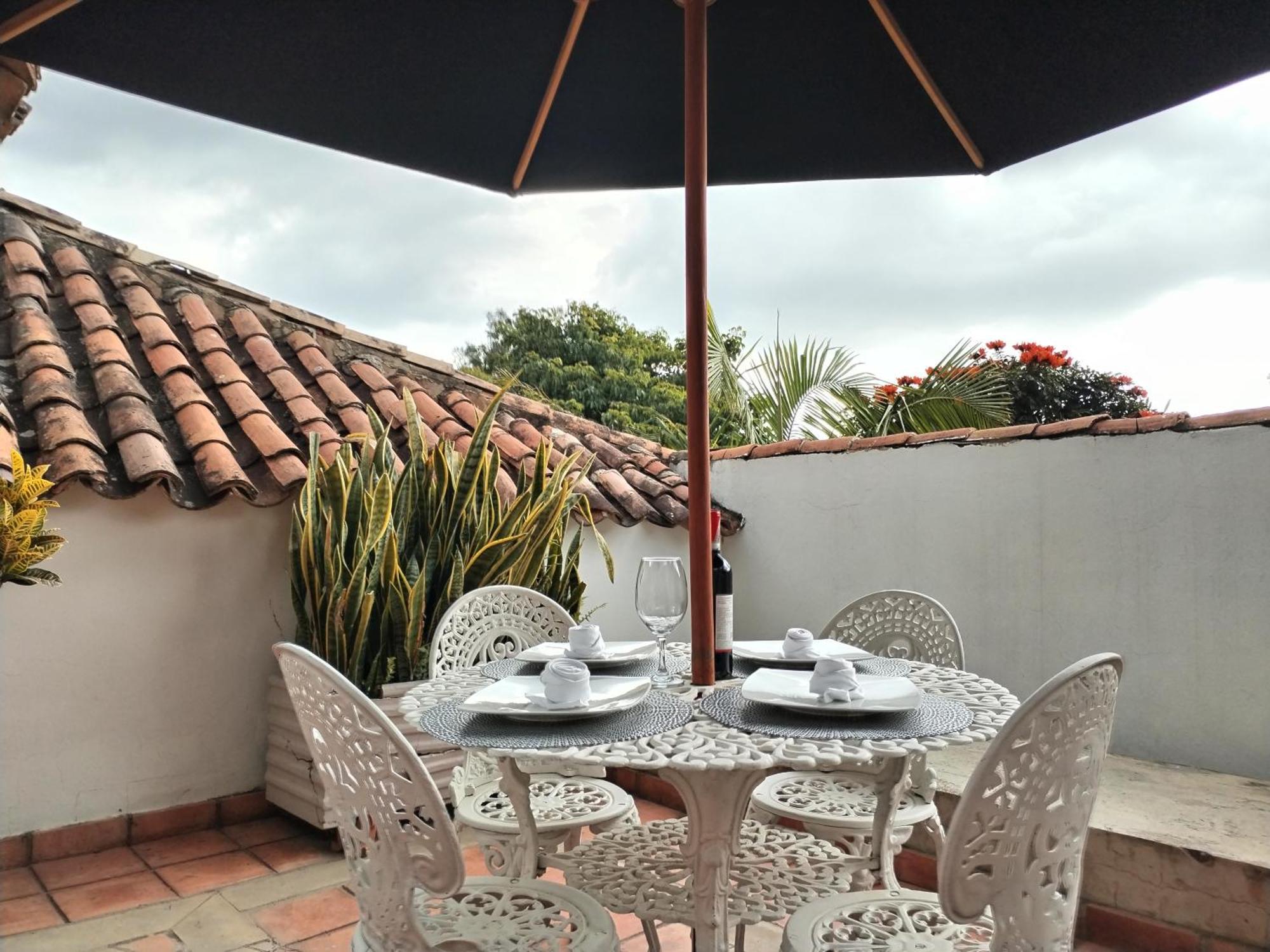 Santa Maria De Leyva Hotel Boutique Villa de Leyva Bagian luar foto