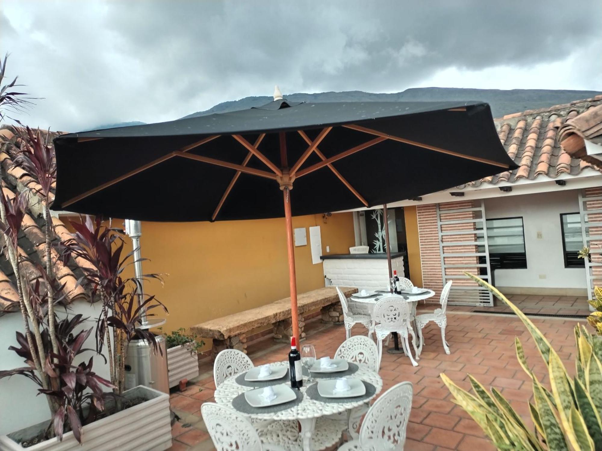 Santa Maria De Leyva Hotel Boutique Villa de Leyva Bagian luar foto